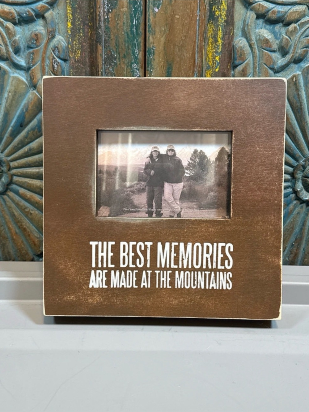 Picture frame 4x6 Mountain theme